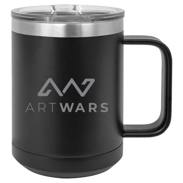 Artwars - Polar Camel 15 oz.  Mug with Slider Lid Thumbnail