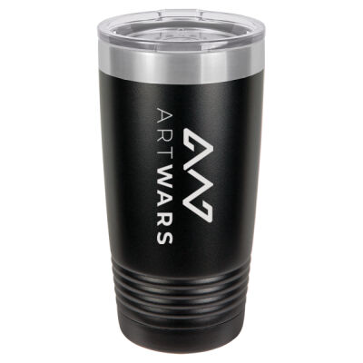 Artwars - Polar Camel 20 oz. Ringneck Vacuum Insulated Tumbler w/Clear Lid Thumbnail