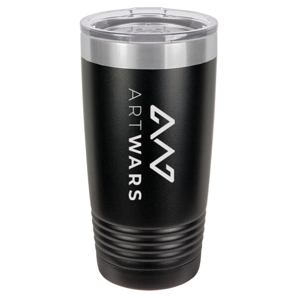 Artwars - Polar Camel 20 oz. Ringneck Vacuum Insulated Tumbler w/Clear Lid Thumbnail