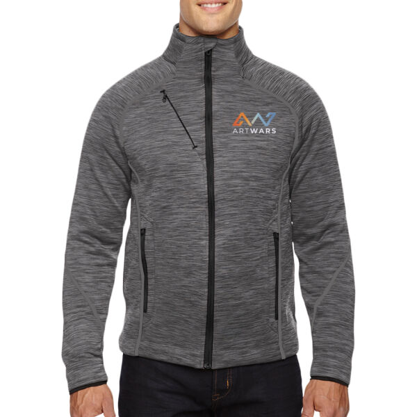 Artwars - Men's Flux Mélange Bonded Fleece Jacket Thumbnail
